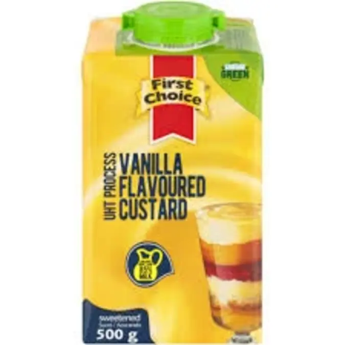 First Choice Vanilla Custard Cream 500Ml
